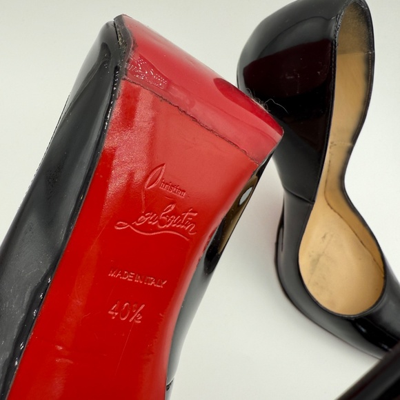 CHRISTIAN LOUBOUTIN SO KATE 120 PATENT PUMPS 40.5 - Picture 4 of 8